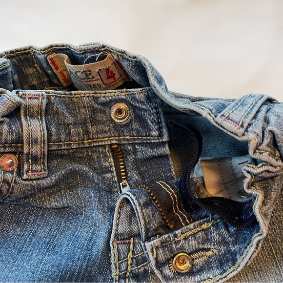 Toddler Girl size 4 Jeans Bundle (2 pair) The Children’s Place, Jordache - Picture 5 of 14